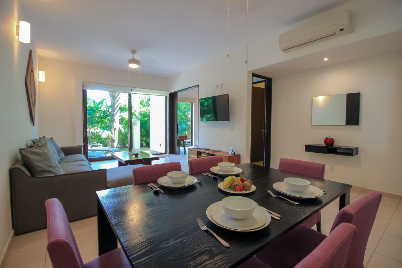 Apartments In Gated Residential Within Bahia Principe Grounds Akumal Exteriör bild